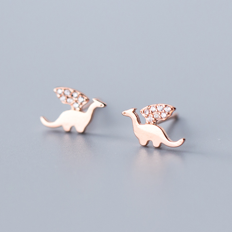 Dinosaur Cute Mini Animal Small Fairy Ear Jewelry
