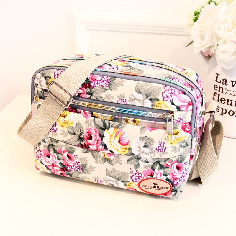 New Style Women's Bag Diagonal Shoulder Bag Canvas Casual Cloth Bag