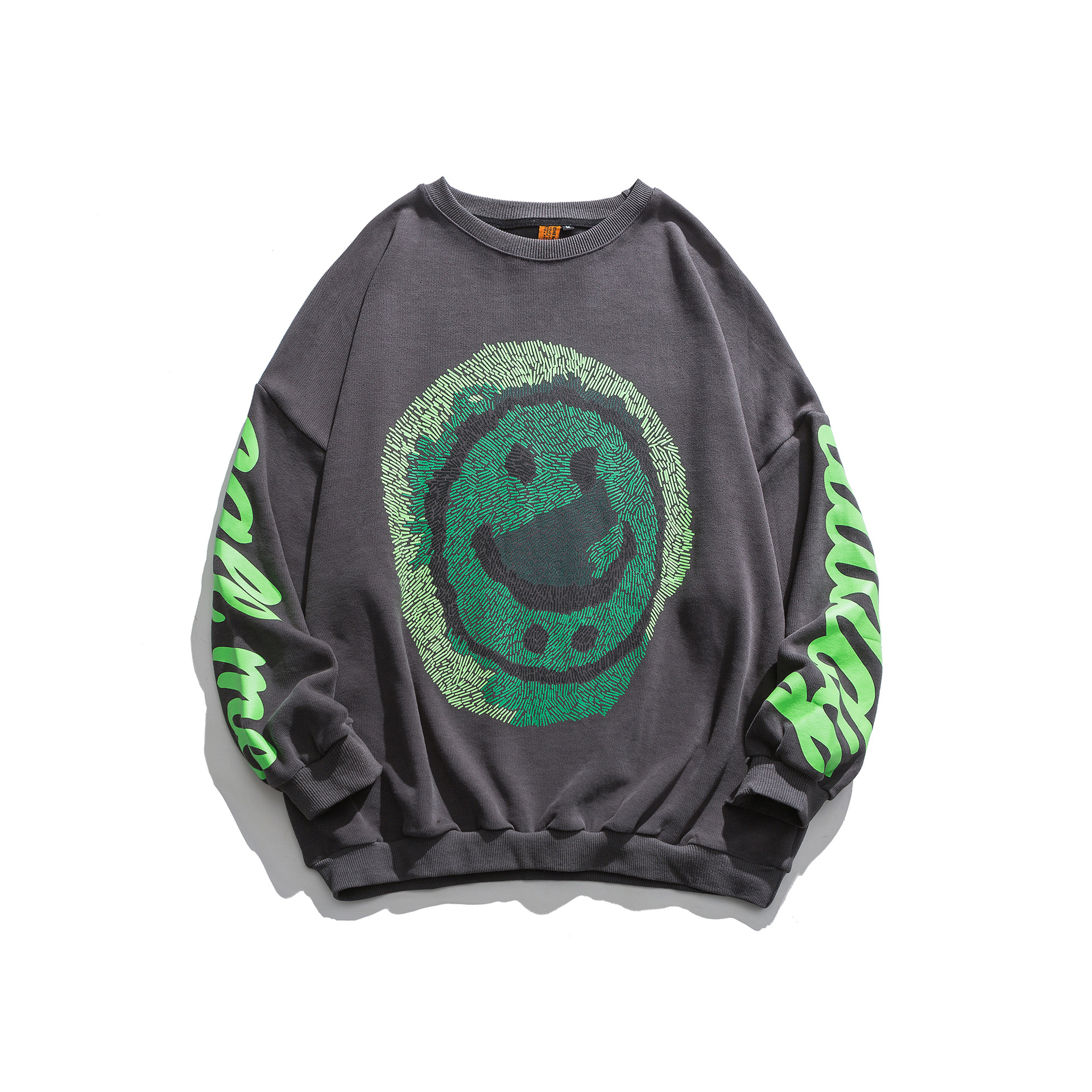 Title 4, Spring New Japanese Harajuku Graffiti Sweater f...