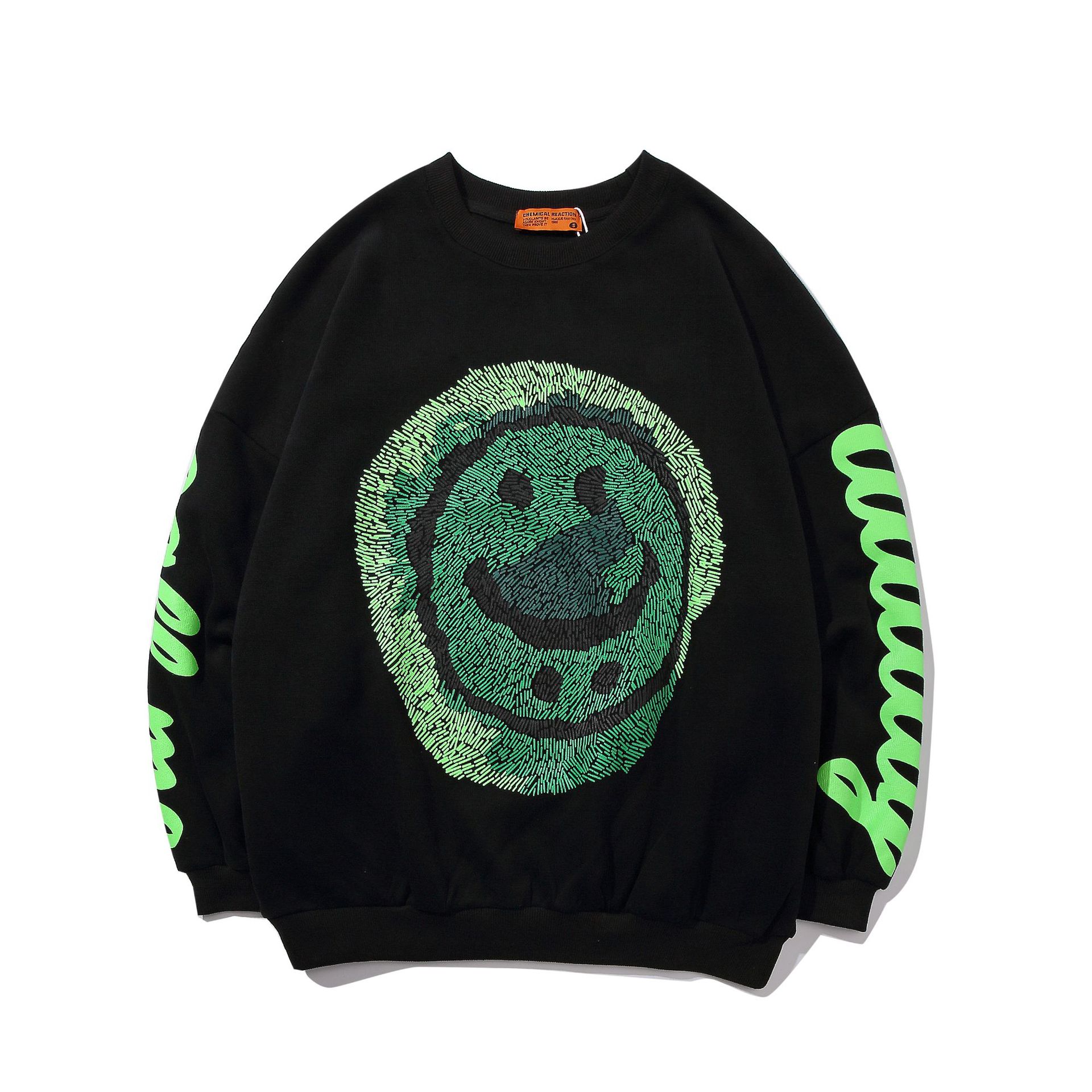 Title 3, Spring New Japanese Harajuku Graffiti Sweater f...