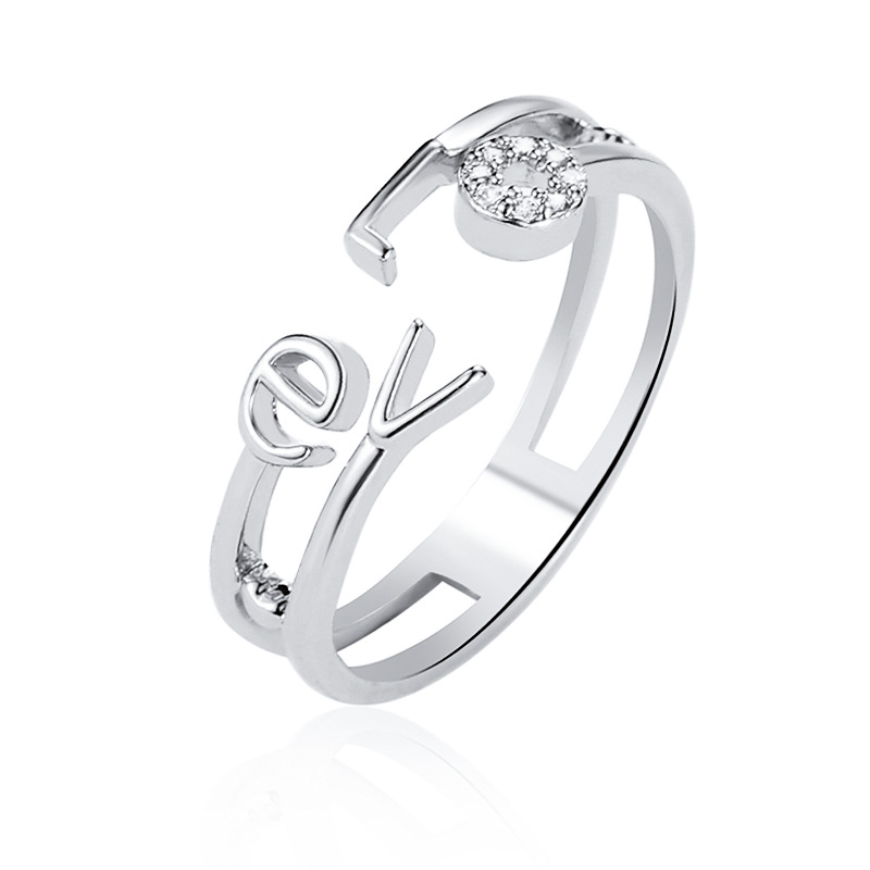 Individual Love Couple Single Ring