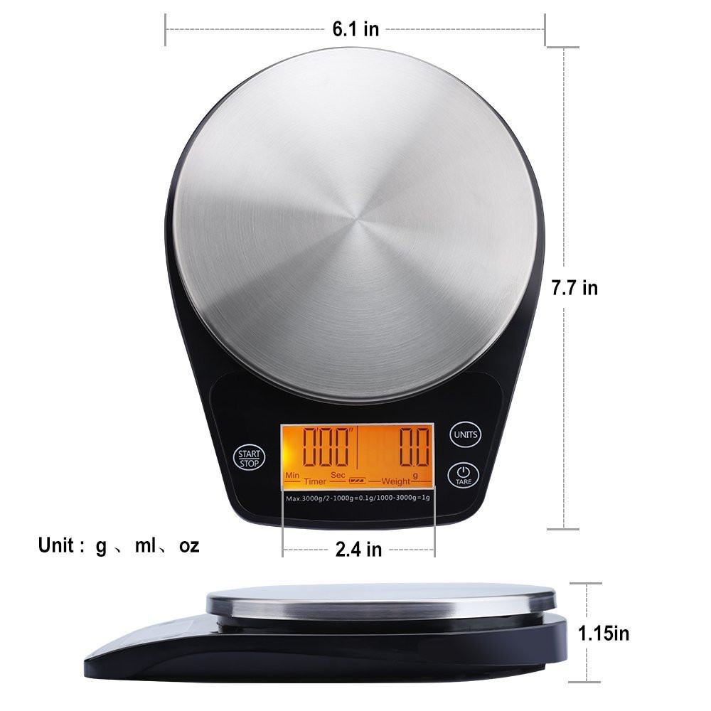 Digital Kitchen Scale - Cook Perfect Food Every Time