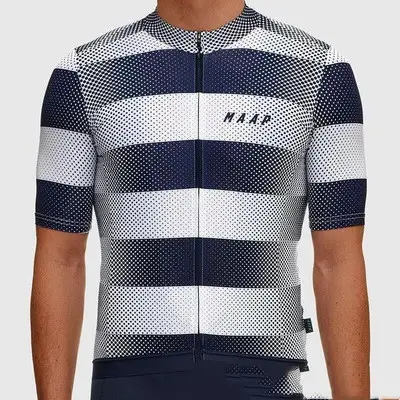 Short-sleeved Cycling Jersey Summer Cycling Jacket Straps