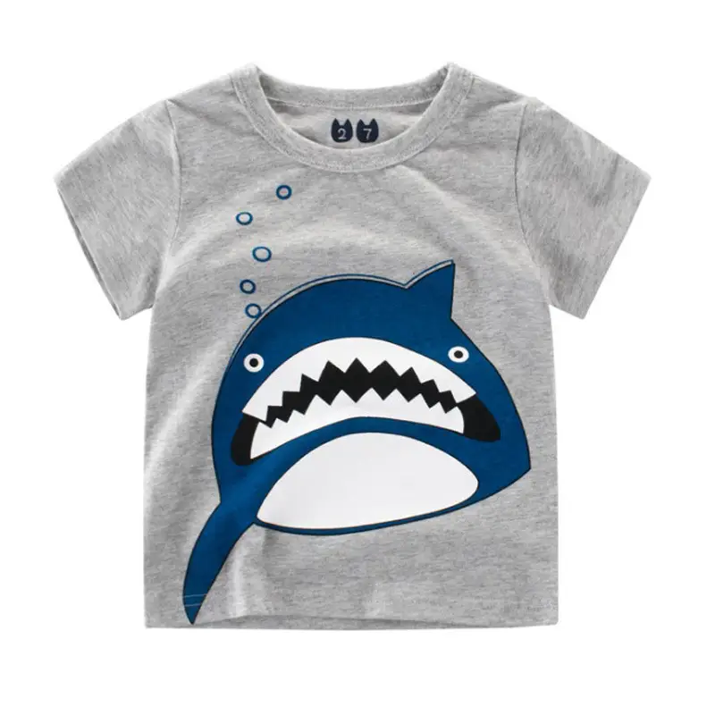 Children's Short-sleeved T-shirt Cotton Boys Summer Clothes