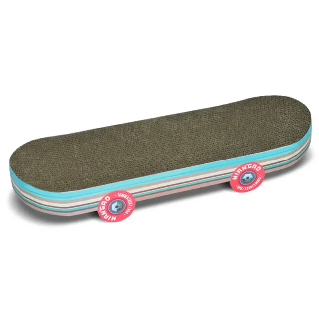 Rice Cake Skateboard Cat Scratching Board Corrugated Small Cat Supplies Cat Toys - Shop at LoveMi
