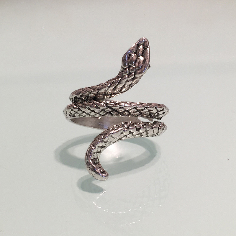 Creative Snake-shaped Men's And Women's Rings