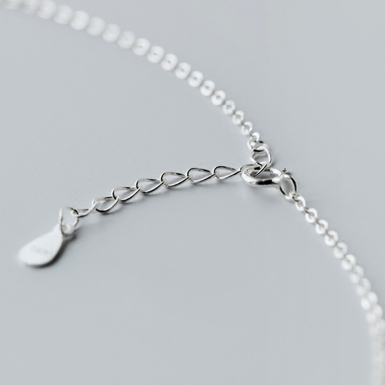 Korean Style Literary Forest Series Small Daisy Necklace Female Clavicle Chain