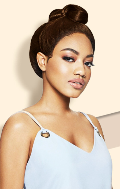 Amazon Wig Four-strand Ponytail Braid Braided Front Lace Chemical Fiber Wig Hair Set — foto 5