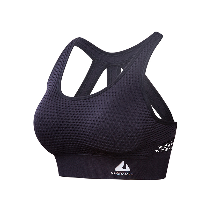 Title 8, Hollow Beauty Back Sports Bra Gathers Yoga Vest