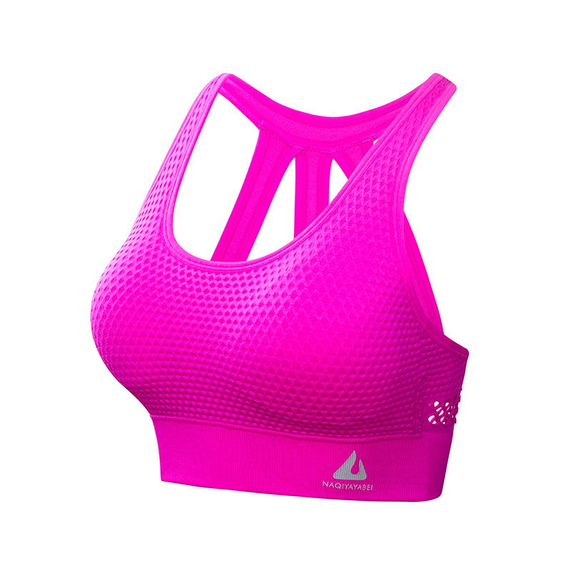 Title 7, Hollow Beauty Back Sports Bra Gathers Yoga Vest