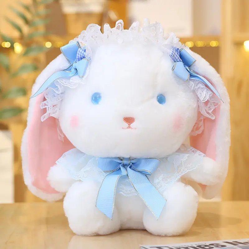 Lolita Rabbit Doll Plush Toy Cute Lace
