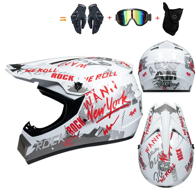 Full Cover Four Seasons Off-road Helmet Racing Downhill Cap