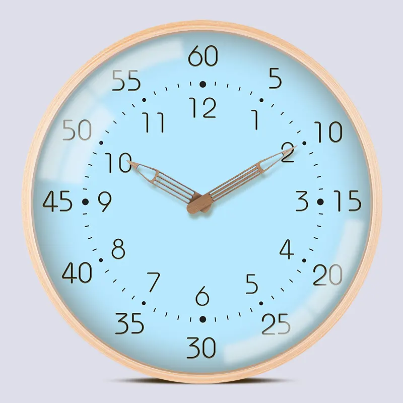 Children's Learning Schedule Student's Bedside Solid Wood Wall