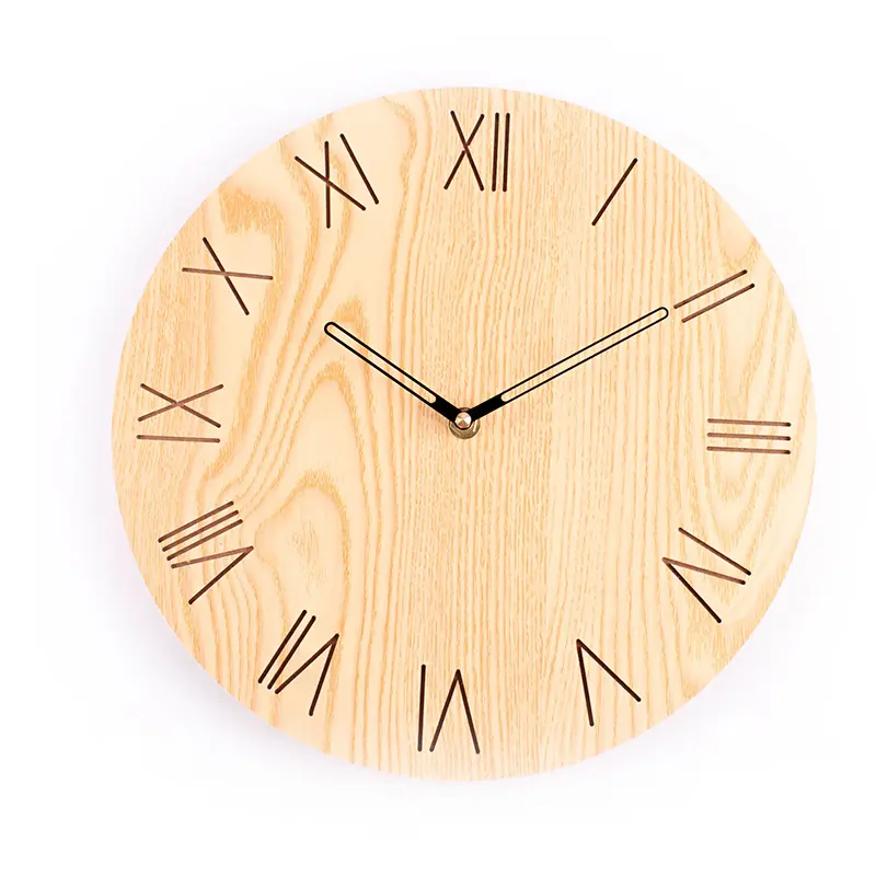 Hicat Modern Simple Wall Clock Quiet Living