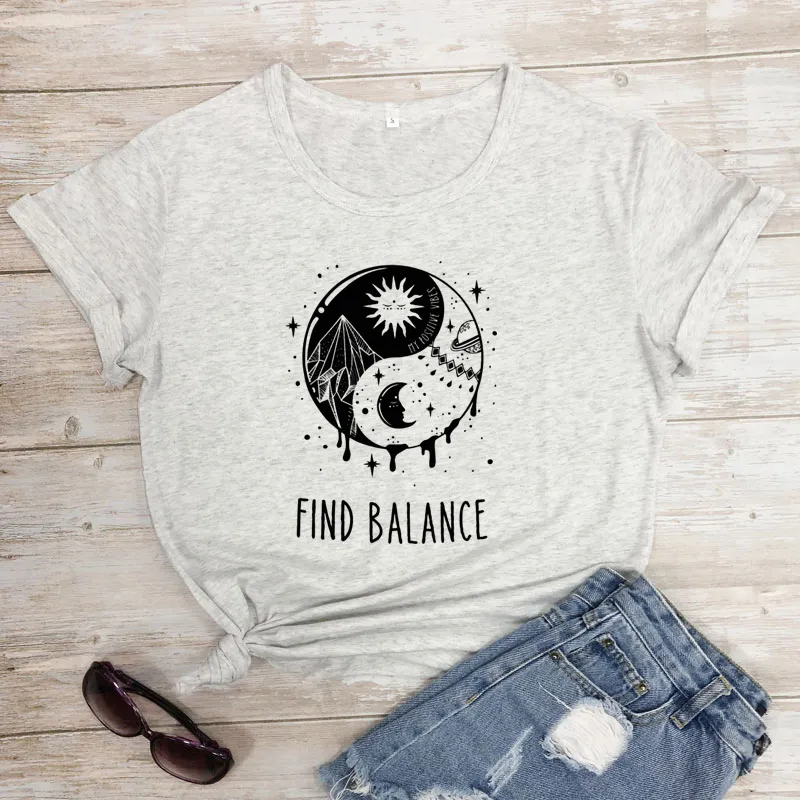 Foreign Trade T-shirt The World Has Bigger European And American Letters Short Sleeve - Marble