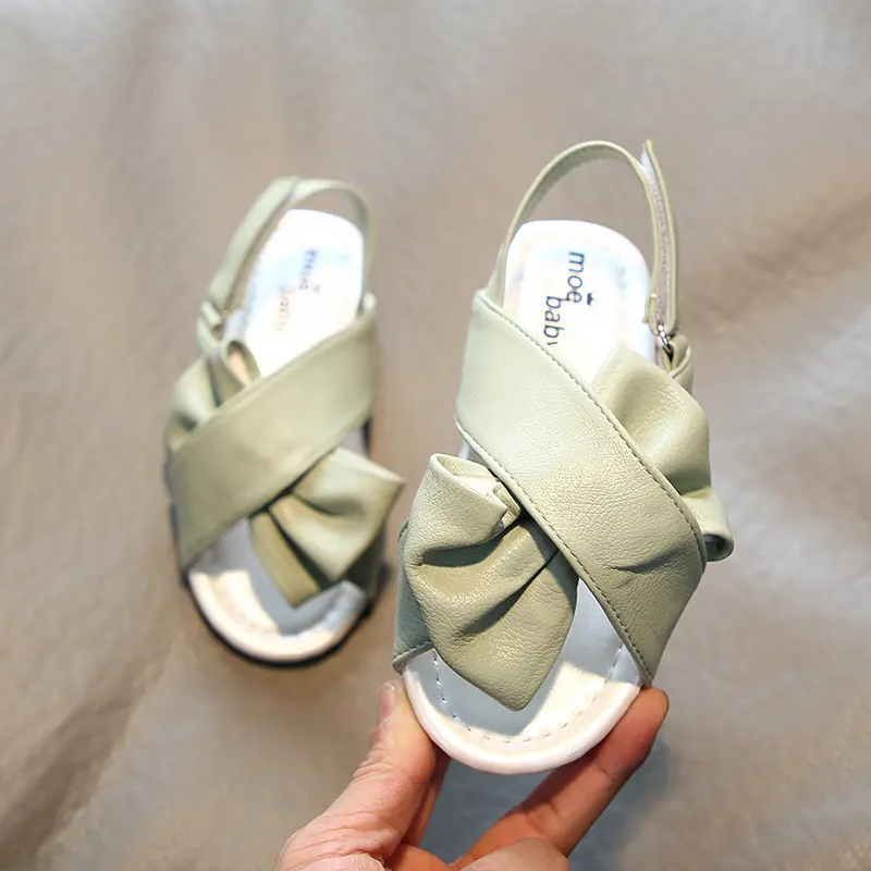Soft Sole Fashion 1-3 Years Old Bow Princess Shoes