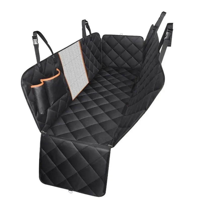 Car Pet Mat Orange Edging Mat, Waterproof