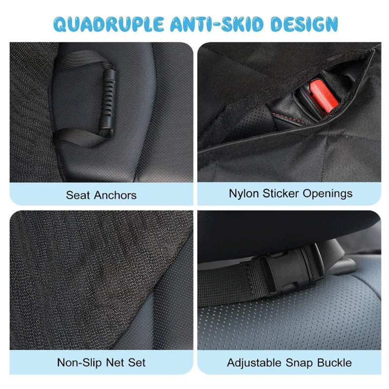 Car Pet Mat Orange Edging Car Pet Mat, Waterproof And Dirty Dog Mat Manufacturer Custom — foto 5