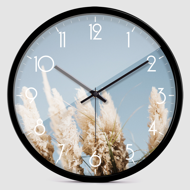 Title 3, Creative Personality Mute Wall Clock Fashion Si...