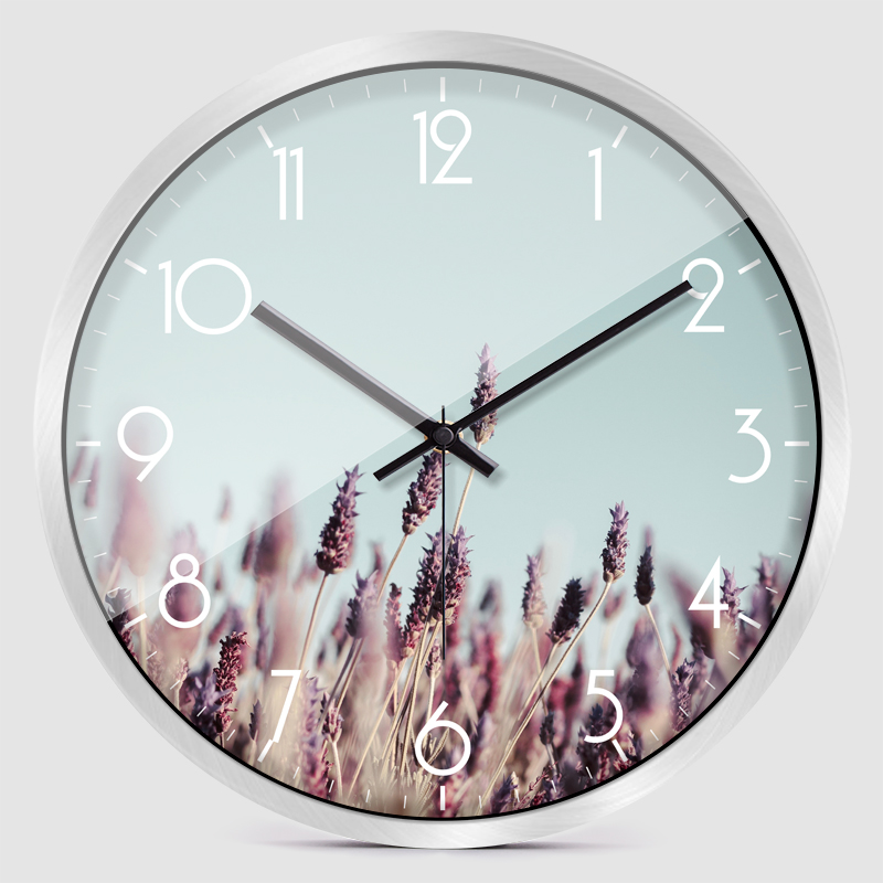 Title 4, Creative Personality Mute Wall Clock Fashion Si...