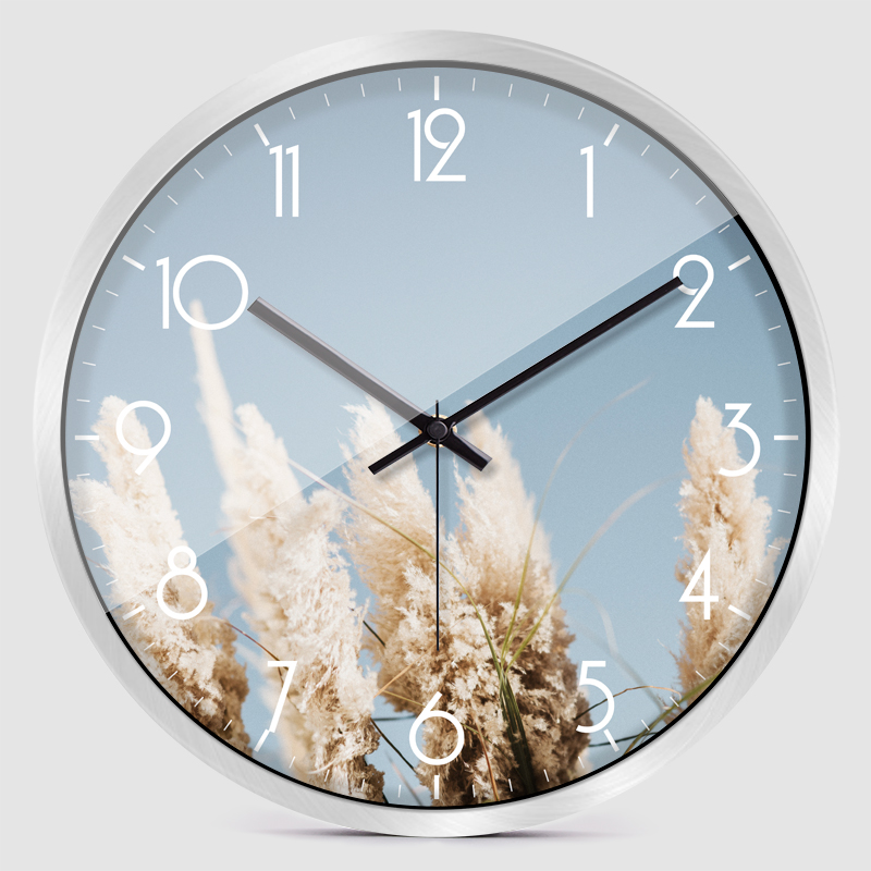 Title 1, Creative Personality Mute Wall Clock Fashion Si...