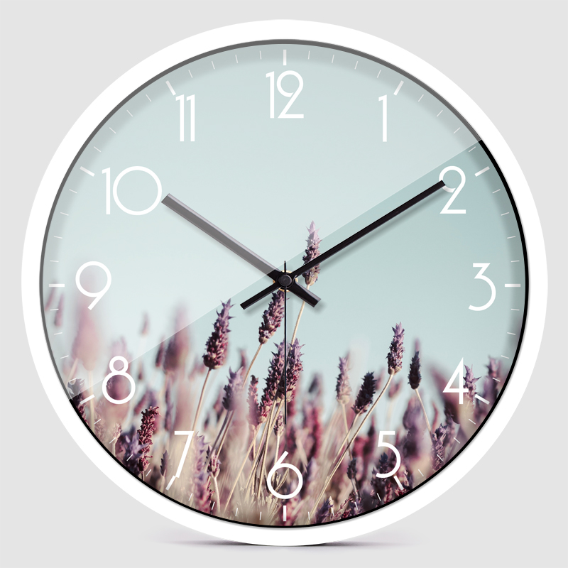 Title 6, Creative Personality Mute Wall Clock Fashion Si...