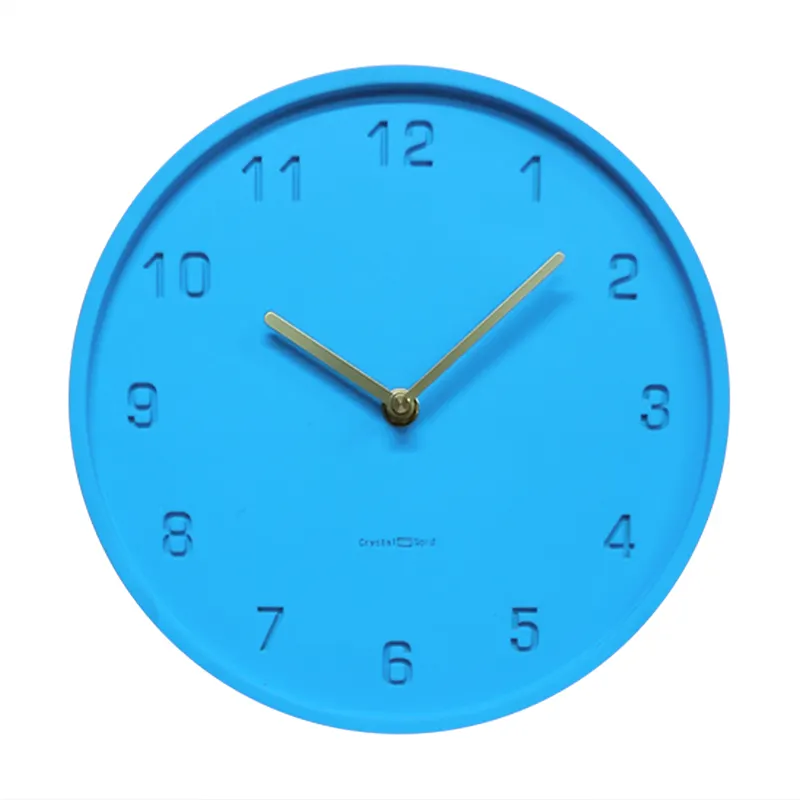 Cement Nordic Clock Light Luxury Silent Wall