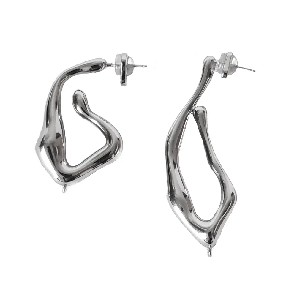Long Style Design Earrings Female Ruby