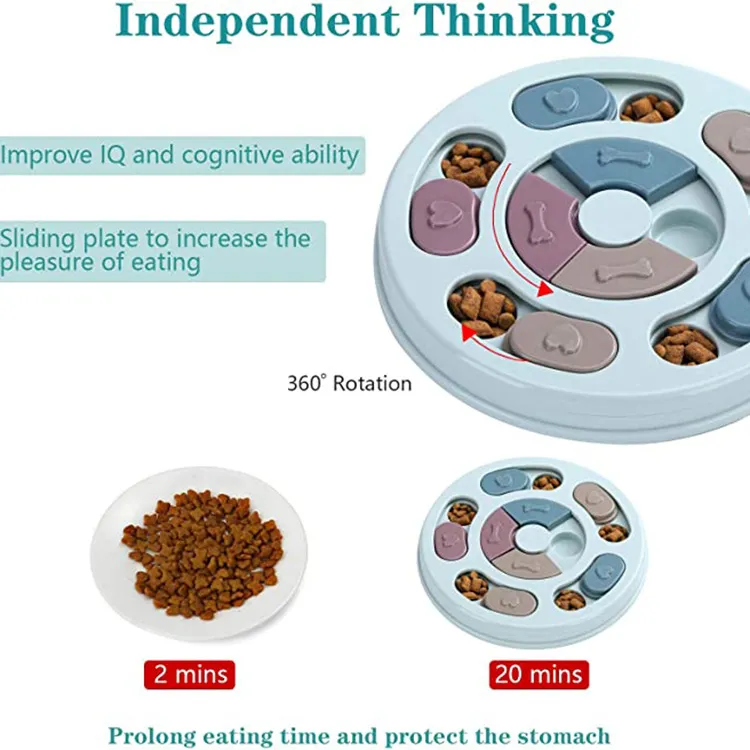 Manufacturers Stock Household Pets Dog Puzzle Feeding Bowls Dog Puzzles Feeding Bowls – image 3