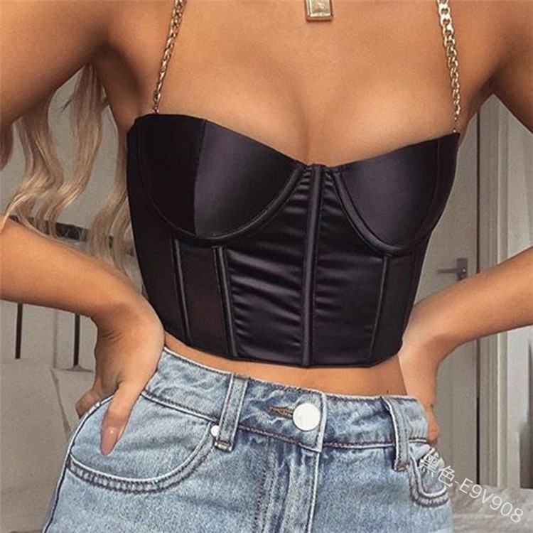 Women's Chain Show Chest Type Sling Vest