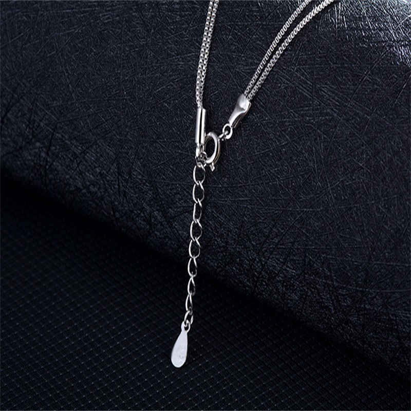 Heart-shaped Double Layer Hundred Matching Short Clavicle Chain