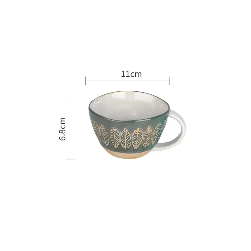 Modern Housewife Ceramic Cup Japanese Household Water Cup