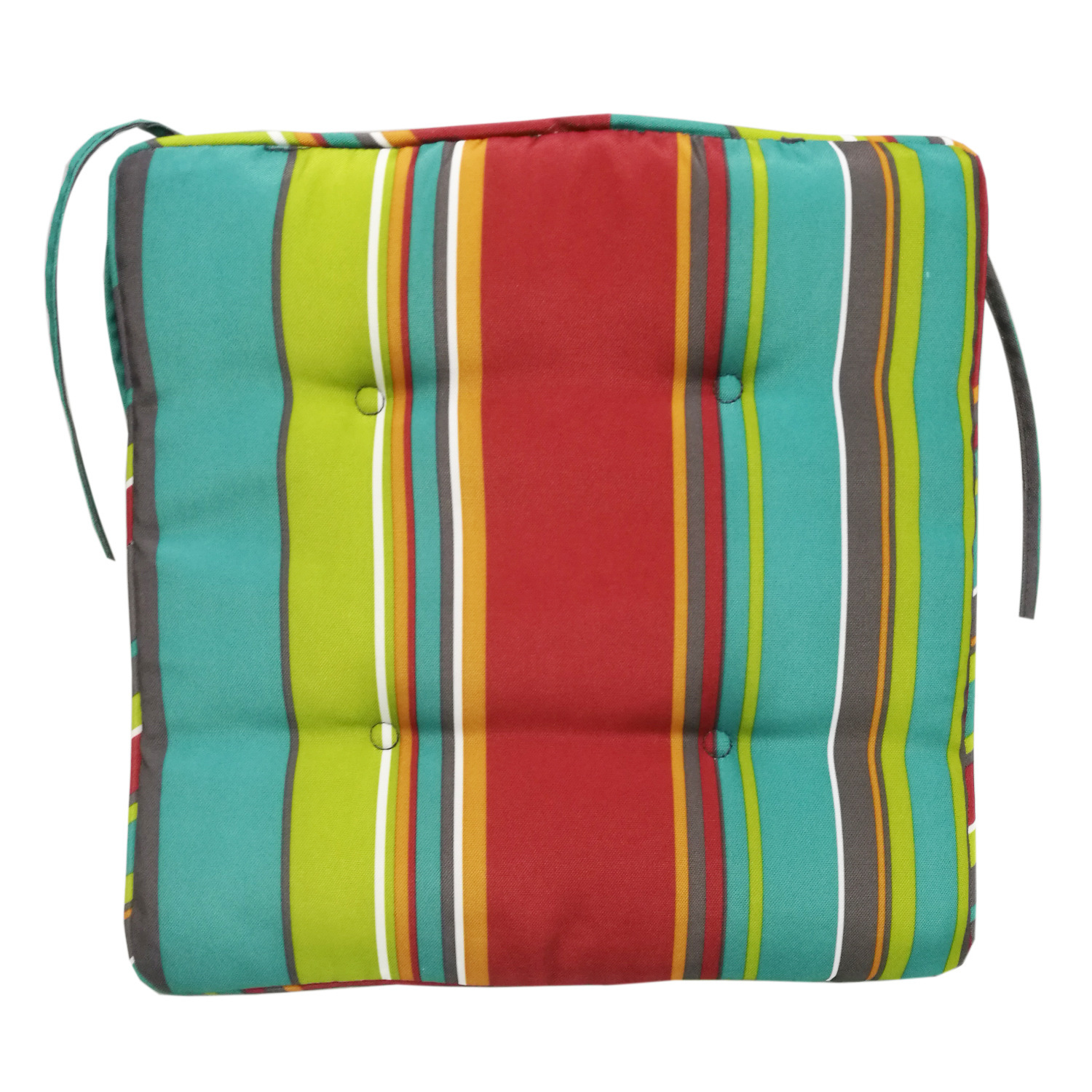 Ethnic style waterproof office chair cushion fabric square home sofa