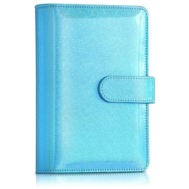 Laser Colorful Macaron Notebook Student Accounting Book Blue - Shop at LoveMi