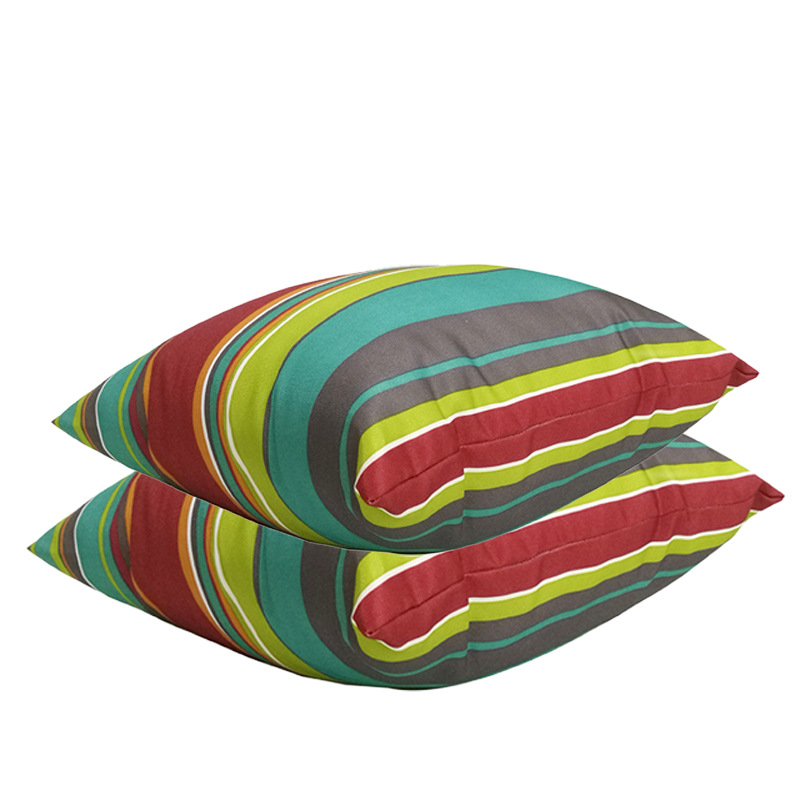 Ethnic Style Striped Pp Cotton Office Pillow