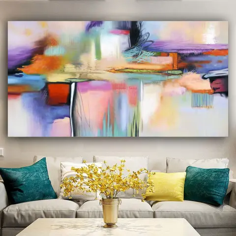 DDHH Home Painting Wall Art Canvas Print Abstract Picture