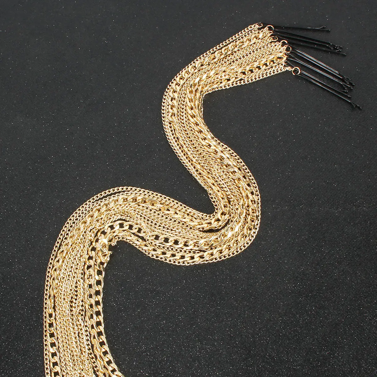 Women's Hair Chain Wave Fashion Headdress