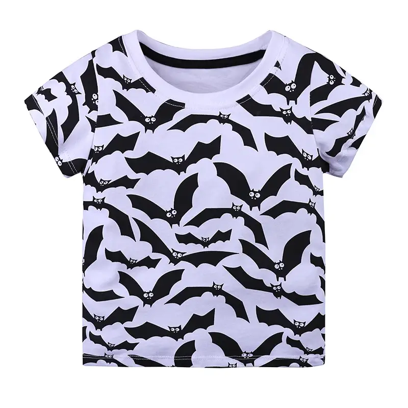 Knitted Cotton Men's And Women's Baby Short-Sleeved T-Shirt
