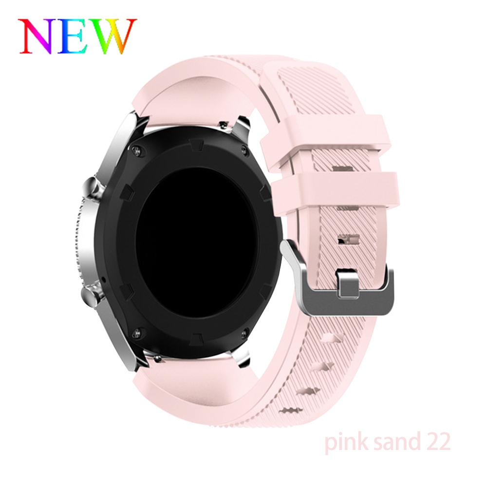 Suitable For Samsung Gear S3 Official Twill Silicone Strap Galaxy Watch4546mm Smart Strap