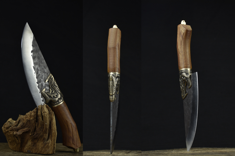 Chilong Thickened Segmentation Boning Knife