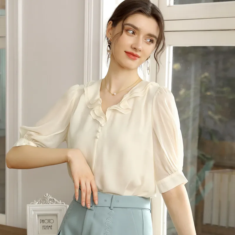 Summer Thin Shorts Women Pants - White