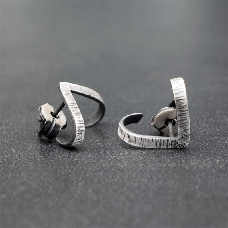 Cold Wind Personality Trendy Triangle Earrings