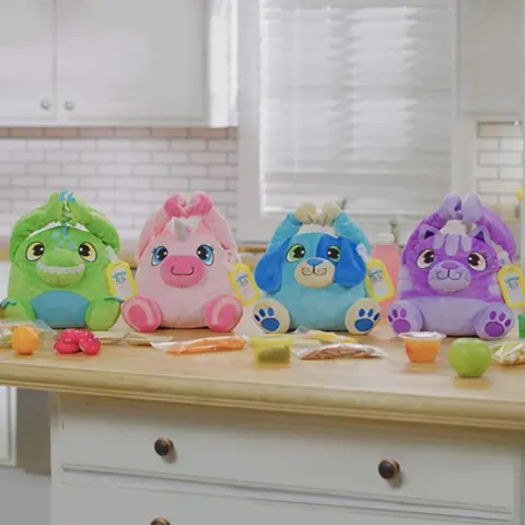 Animal Lunch Bag Portable Bag Children Plush Bag