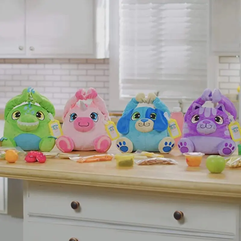 Animal Lunch Bag Portable Bag Children Plush Bag