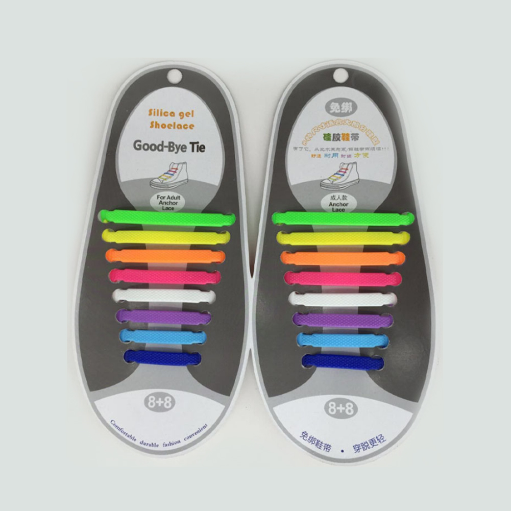 Title 1, Lazy Shoelaces Free Tying Silicone Creative Color