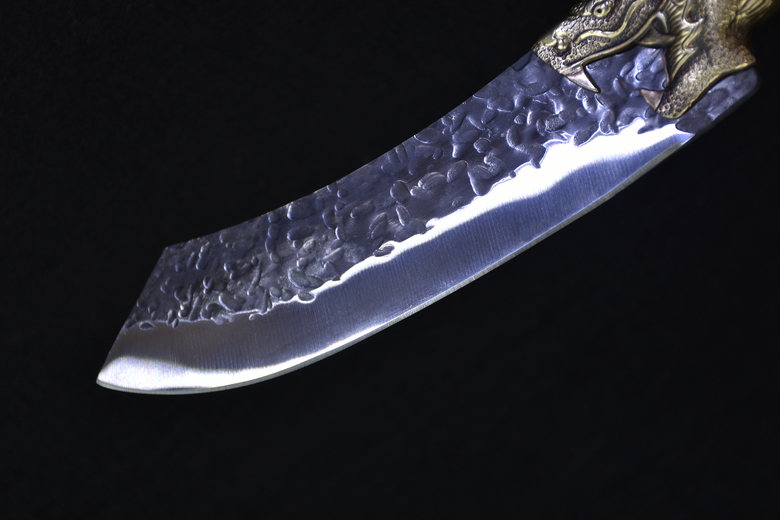 Chilong Scimitar Boning Knife Is  And Easy To Sharpen