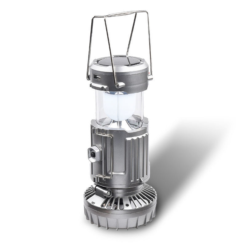 6 In 1 Portable Outdoor LED Camping Lantern With Fan — foto 5