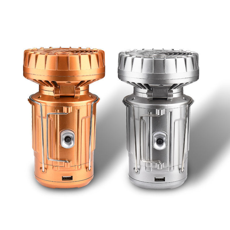 6 In 1 Portable Outdoor LED Camping Lantern With Fan — foto 6