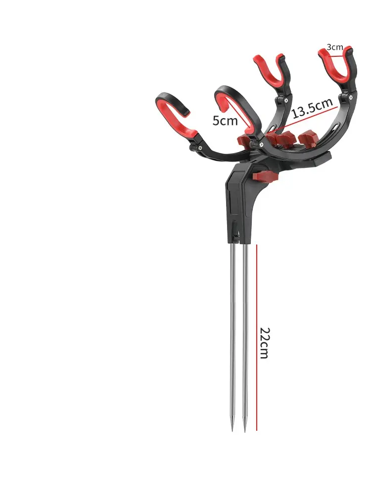 360 Degree Adjustable Fishing Pole Holder Universal