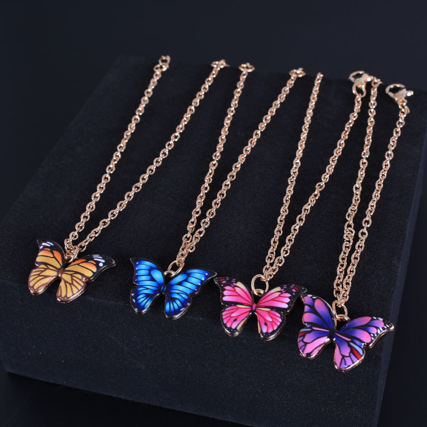 Title 1, Fantasy Color Butterfly Bracelet Anklet